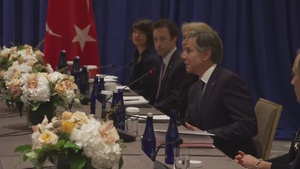 Secretary of State Antony J. Blinken meets with Turkish Foreign Minister Mevlüt Çavuşoğlu