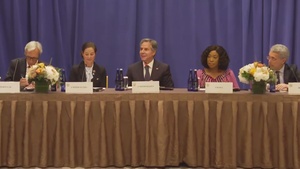 Secretary of State Antony J. Blinken hosts the Strengthening Atlantic Cooperation Ministerial Meeting in New York City, New York