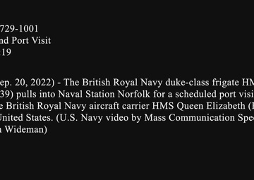 British Royal navy visits Norfolk