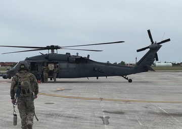U.S. Airforce Academy Cadets fly with the 56th Rescue Squadron (Part 1)