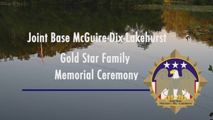 Joint Base MDL Gold Star Memorial Ceremony