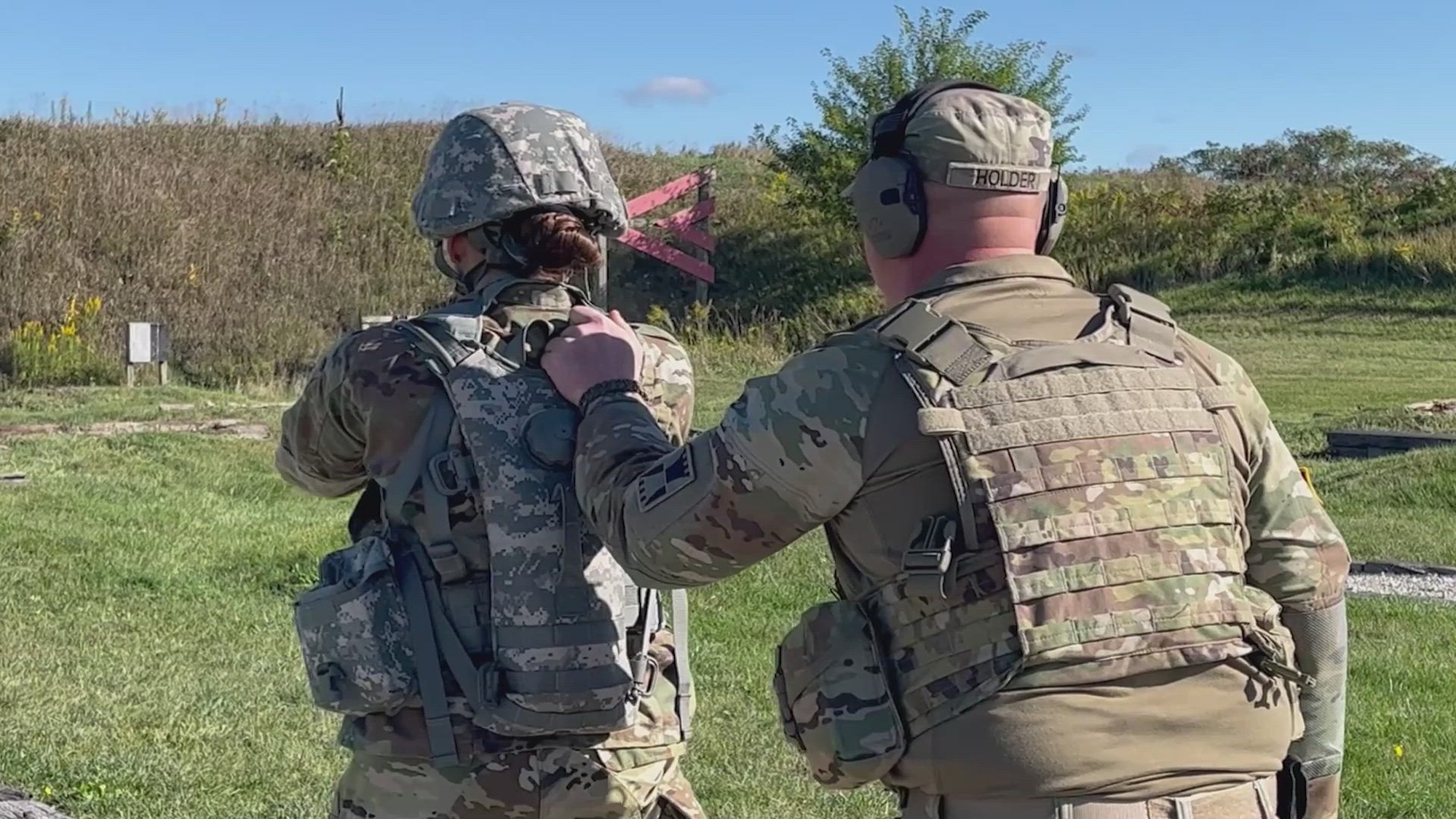 U.S. Army Reserve Soldiers assigned to the 85th U.S. Army Reserve Support Command partnered with the 416th Theater Engineer Command to conduct an individual weapons qualification on the 9mm pistol at Marseilles Training Center, September 22, 2022.