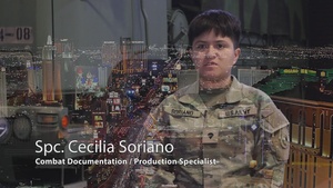 Spc. Cecilia Soriano talks about her Mexican Heritage during Hispanic Heritage Month