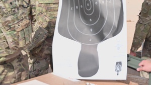 378th ESFS and TF Americal joint weapons training - B-Roll