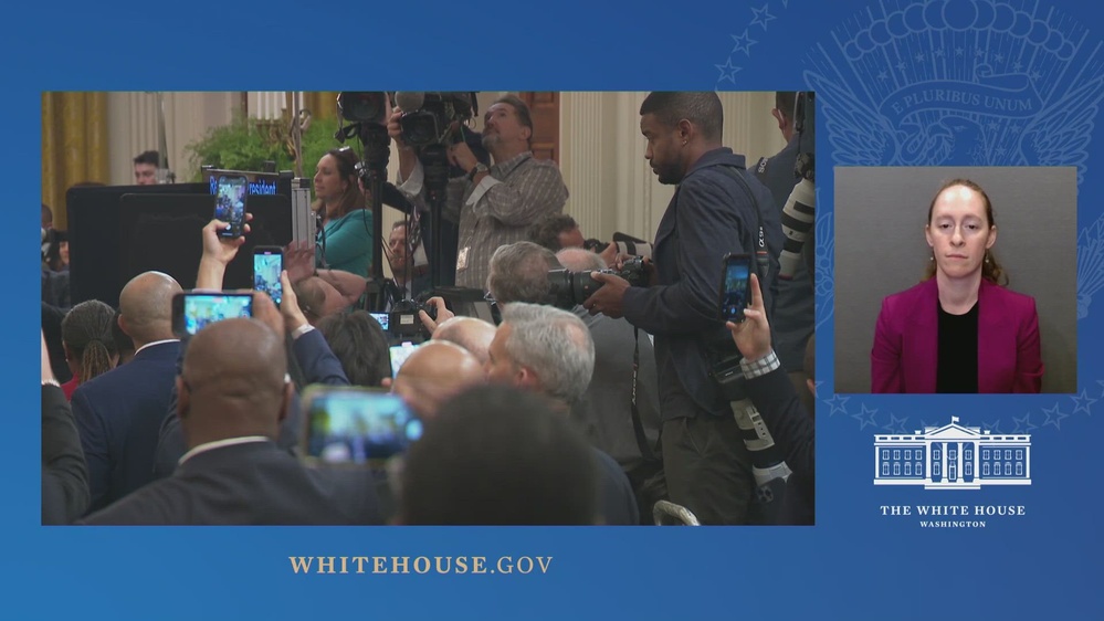 President Biden welcomes Atlanta Braves to White House