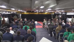 USS George H.W. Bush (CVN 77) 9/11 Remembrance