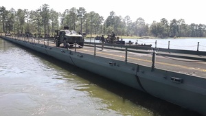 497th Multi-Role Bridge Company complete Wet Gap Crossing Training