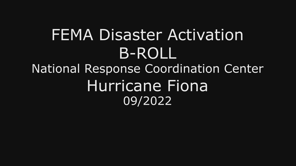 DVIDS - Video - FEMA NRCC Activation Broll