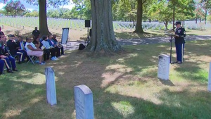 Military Police Remembrance Wreath Laying Ceremony at SGM Turner's Gravesite