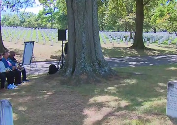 Military Police Remembrance Wreath Laying Ceremony at SGM Turner's Gravesite