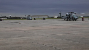 Naval Station Mayport Helicopter Maritime Strike Squadrons Conduct a SORTIE in Preparation for Hurricane Ian