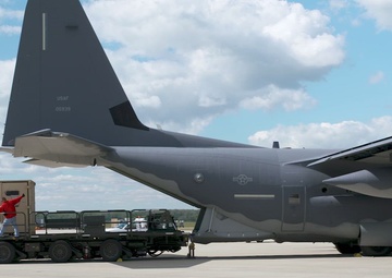 1st Special Operations Wing Evacuates Aircraft to Wright-Patterson Air Force Base