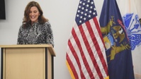 Gov. Gretchen Whitmer along with Maj. Gen. Paul D. Rogers, attended a ribbon cutting ceremony for the newly modernized Michigan Army National Guard (MIARNG) Grand Ledge Armory.