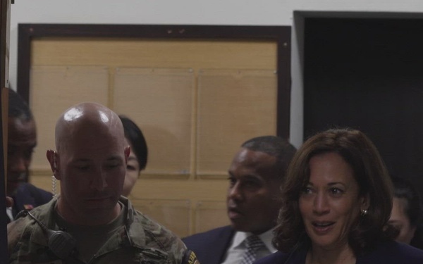 Vice President Kamala Harris visits DMZ (B-roll)