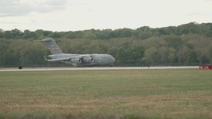 437th Airlift Wing C-17s temporarily relocate to Wright-Patterson AFB