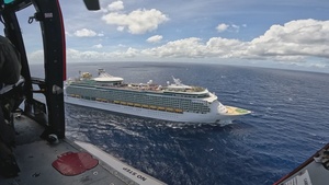 Coast Guard medevacs man from cruise ship off Florida coast