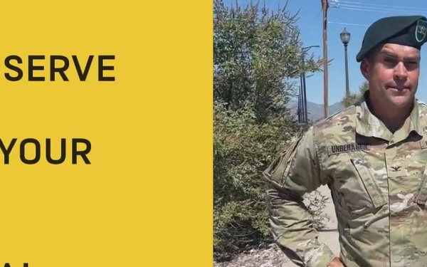 Meet Your Army COL Unbehagen Why I Serve