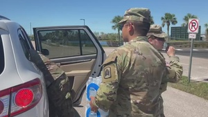 FL National Guard supports citizens at point of distribution locations