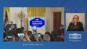 President Biden and The First Lady Host a Hispanic Heritage Month
