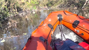 Coast Guard conducts search and rescue operations post Hurricane Ian landfall