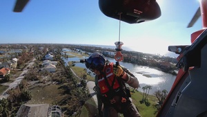 Coast Guard rescues 3 stranded people from Sanibel Island, Florida