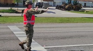 FL National Guard conducts traffic control
