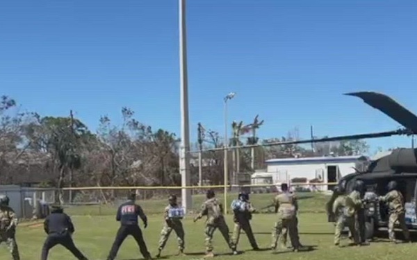 FL National Guard aviation units support Hurricane Ian relief