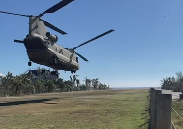 Florida National Guard Soldiers arrive on Captiva Island