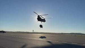 Florida National Guard conducts sling load operations during Hurricane Ian relief
