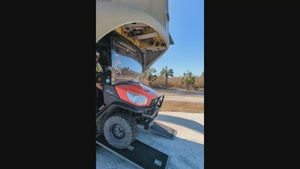 New York Army National Guard CH-47 crews on duty in Florida