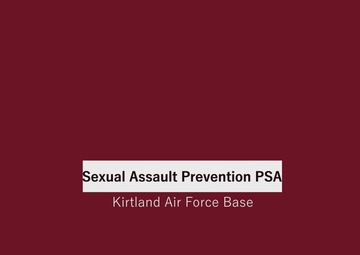 Kirtland Air Force Base SAPR PSA