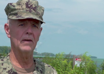 Ohio Naval Militia protects boaters on Lake Erie (B-roll)