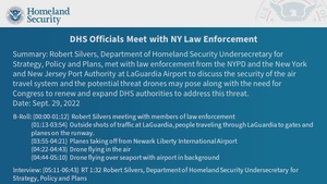 DHS Officials Meet with NY Law Enforcement