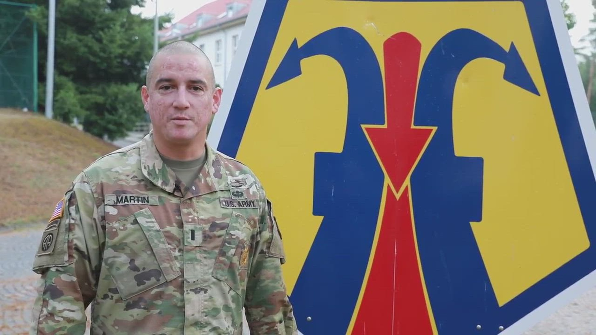 1st Lt. Amed Martin shares a message with the force recognizing and celebrating Hispanic Heritage Month from the 7th Mission Support Command, Kaiserslautern, Germany
