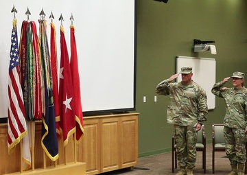 B-roll of Assumption of Command Ceremony of Maj. General Harter