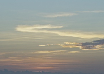 Ocean sunrise near Patrick SFB, FL