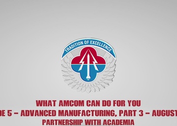 What AMCOM Can Do For You - Episode 5: National Institute for Aviation Research (NIAR)
