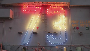 USS George Washington Simulates Going Underway
