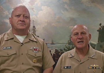 CNO and MCPON Wish the Navy a Happy 247th Birthday
