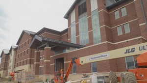 Barracks Construction at Fort Eustis