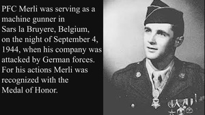 Private First Class Gino Joseph Merli Medal of Honor recipient