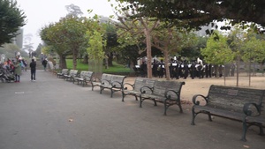 Local high school bands compete at the San Francisco Fleet Week High School Band Challenge as a part of San Francisco Fleet Week 2022, Oct. 10, 2022.