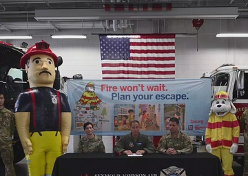 2022 Fire Prevention Week Proclamation signing