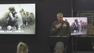 AUSA 2022 Warriors Corner - Special Operations, Space, and Cyber Operations: A Modern-Day Triad