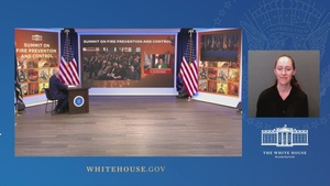 President Biden Delivers Virtual Remarks at the Summit on Fire Prevention and Control