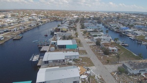 Coast Guard Station For Myers Beach members conduct interviews