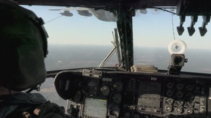 Gas On The Go: CH-53E Super Stallion Receives Fuel in the Air