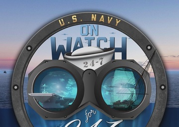 The Watch read for Navy's 247th Birthday