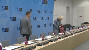 Signing ceremony of a Letter of Intent for the development of a “European Sky Shield Initiative” (13 Oct 2022)