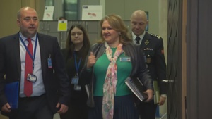 Meeting of the North Atlantic Council in Defence Ministers session, with Finland and Sweden (B-ROLL - Session 1) (13 Oct 2022)